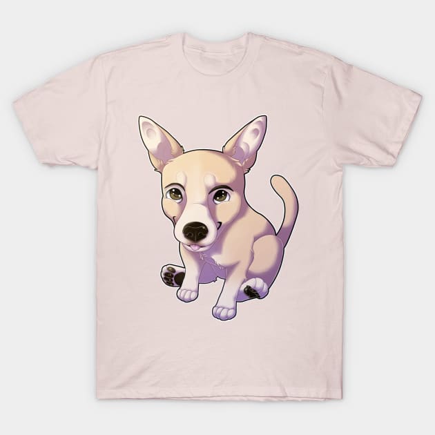 Chihuahua - cream T-Shirt by SeidenKaczka